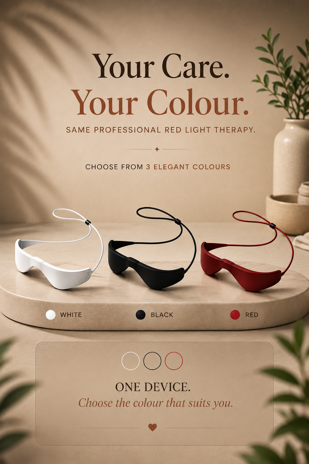 Red Light Therapy for Eyes Bags, Puffiness & Dark Circles